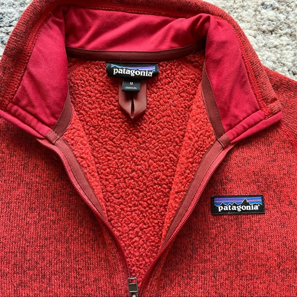 Patagonia Red Women's Sweater - Picture 4 of 5